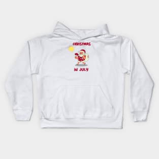 Christmas in July Kids Hoodie